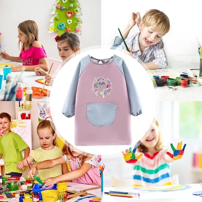 Tablier Peinture Enfant Blouse Peinture Enfant 8 12 Ans