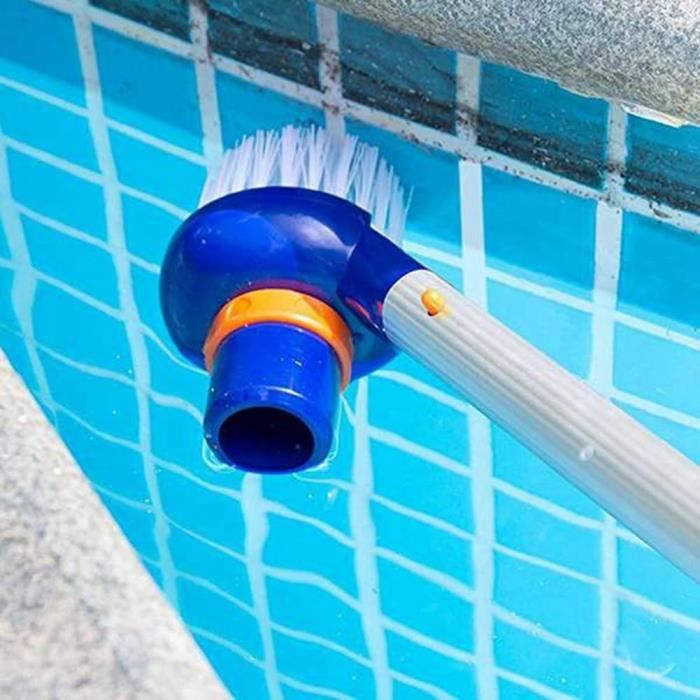 Lot De 2 Brosse Éponge Nettoyage Piscine – Brosse Ligne D'Eau Magique + Brosse Dure Murs Et Sol, Idéal Spa Baignoire