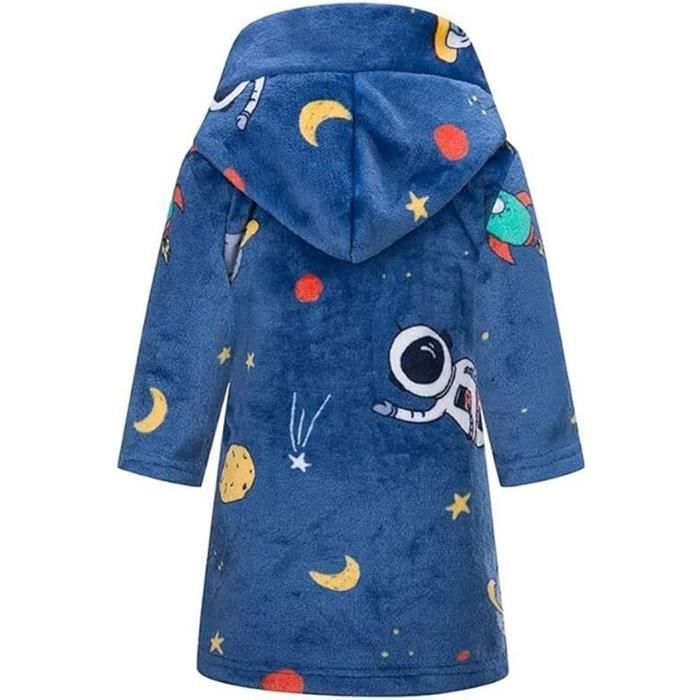 Peignoir de Bain capuche ponge enfants V tements de Nuit gar on