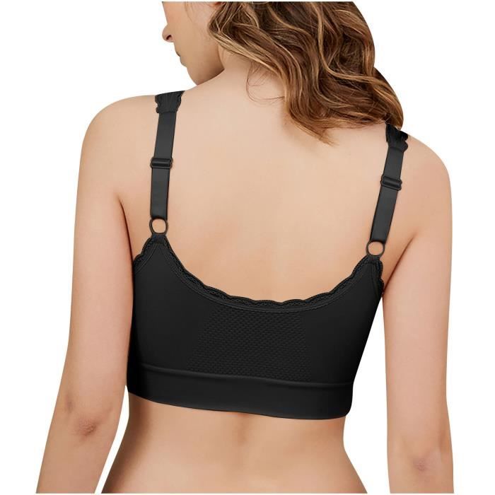 Brassiere Pour Femme de sport sexy sans anneaux en acier gilet de