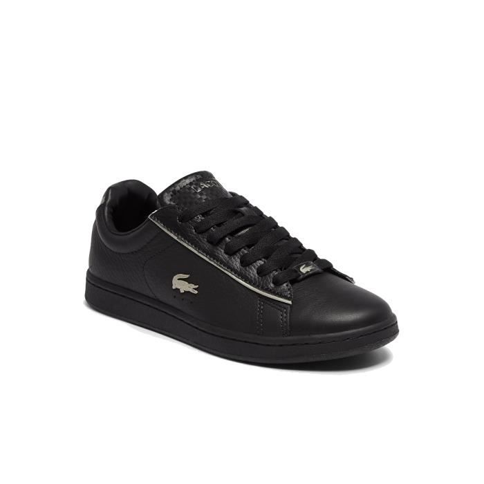 Lacoste basket femme noir shop