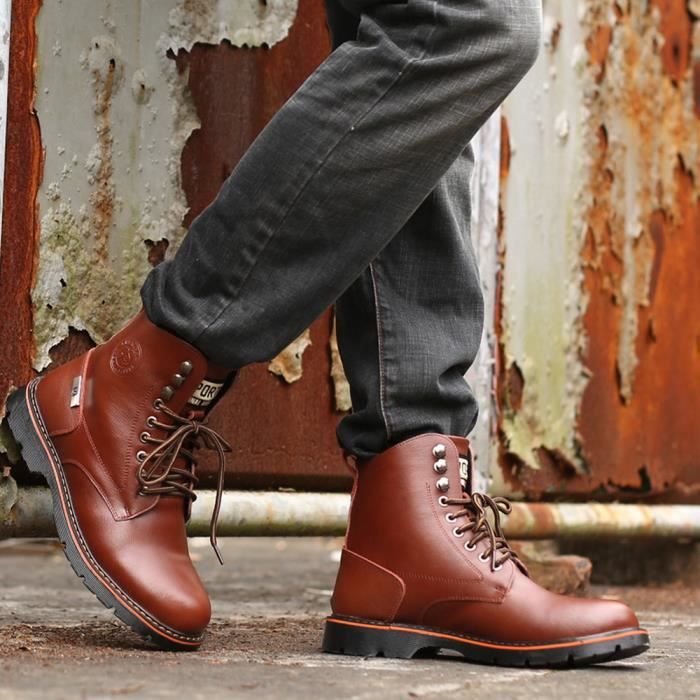 Tige en cuir chaussure store
