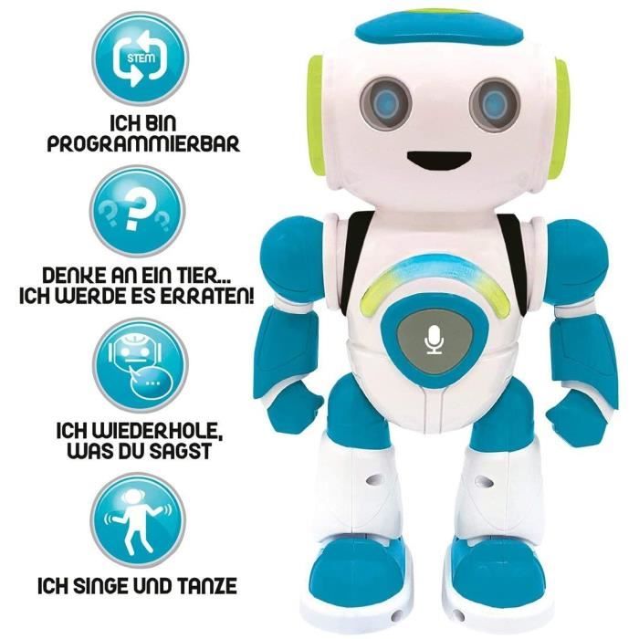 POWERMAN® JUNIOR - Mon Robot Intelligent qui lit dans les pensées  (Français), sons et lumières - LEXIBOOK - Cdiscount Jeux - Jouets