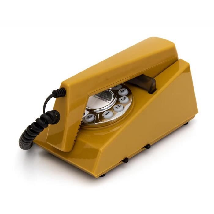 Home Decor - Telephone Retro Vintage 70s Beige - 40398MD - Cdiscount  Téléphonie
