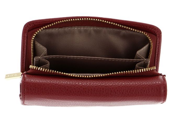LANCASTER Porte monnaie rouge pour femme Dune BILLFOLD Bois Rouge 244967 rouge Cdiscount Bagagerie Maroquinerie