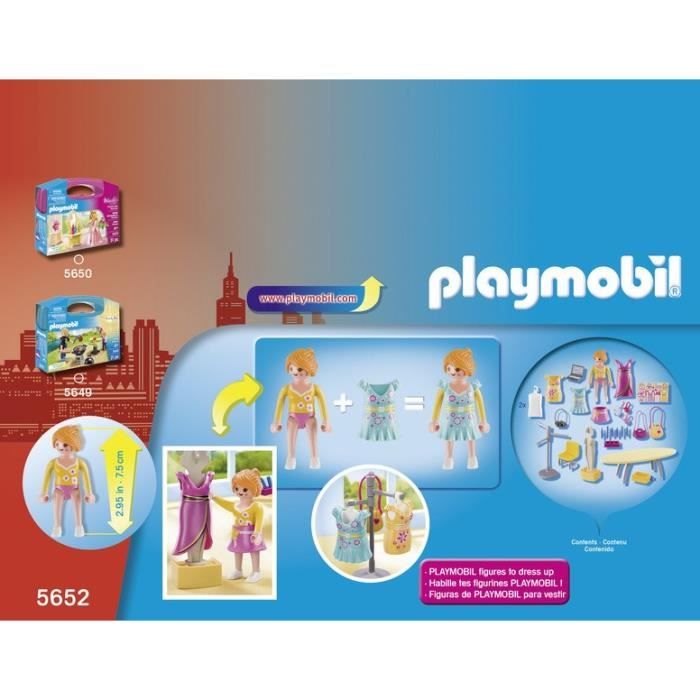 5652 - Playmobil City Life - Ecole Transportable Playmobil : King Jouet, Playmobil  Playmobil - Jeux d'imitation & Mondes imaginaires