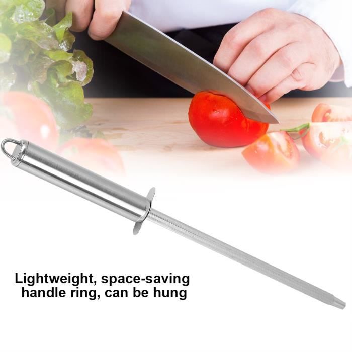 Nouvelle tige d'affûtage de couteaux de cuisine en diamant acier d'affûtage avec Nouvelle tige d'affûtage de couteaux de cuisine en diamant acier d'affûtage avec