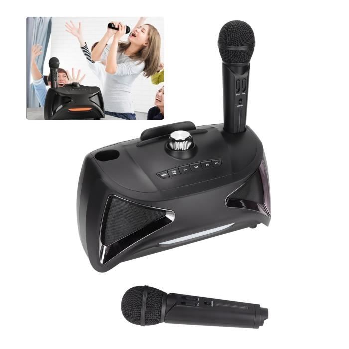 TMISHION haut-parleur Bluetooth avec micro sans fil ST‑2025 Machine de  karaoké Bluetooth Enceinte Bluetooth puissante avec deux - Cdiscount TV Son  Photo