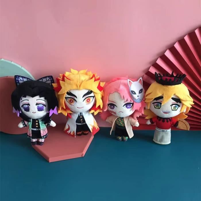 Jouets En Peluche Anime Tueur de Démons du Diable Lame Dessin Animé Figure 20CM Manga Poupées Jouets En Peluche Anime Tueur de Démons du Diable Lame Dessin Animé Figure 20CM Manga Poupées