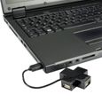 MCL SAMAR Mini hub 4 ports USB 2.0 - Noir-3