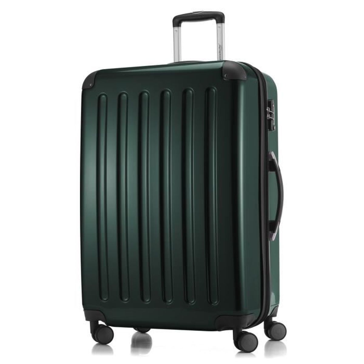 4 roues, S M /& L ,/ Blanc ABS extensible extra l/éger HAUPTSTADTKOFFER Bagages rigides Spree Set de 3 valises TSA