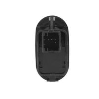 Interrupteur Lève-vitre Pour Citroën C2, C3, 1007 - Bouton Poussoir Noir - Remplace 6554L7 / 96401469XT
