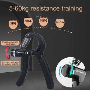 5-60kg Gym Fitness Hand Grip Rengreneur Hommes Réglable Heavy