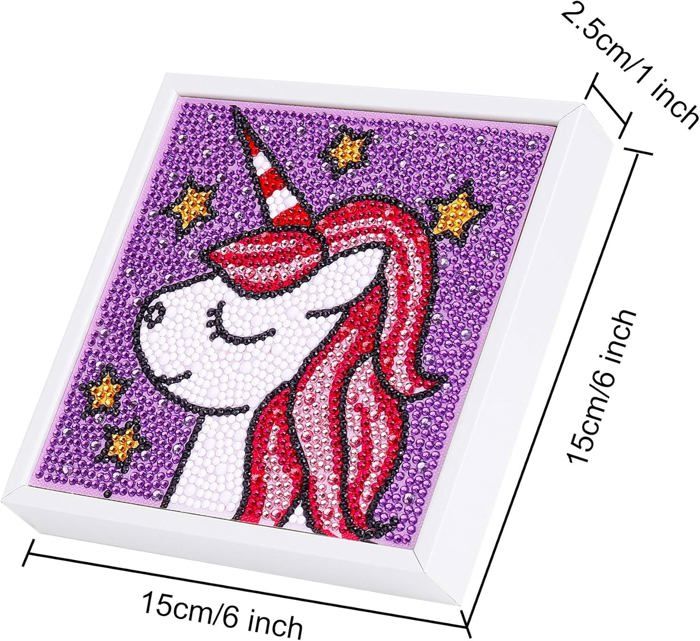 Kit Complet De Peinture Diamant 5D à Faire Soi-même Kit D'art 40x30cm