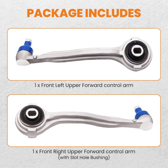 Frankberg Lot De 2 Bras De Suspension Avant Gauche Et Droite Compatibles Avec Classe C W203, W204, 2000-2014, Classe CLC CL203, 2008-2011, Remplacement # 2033300211