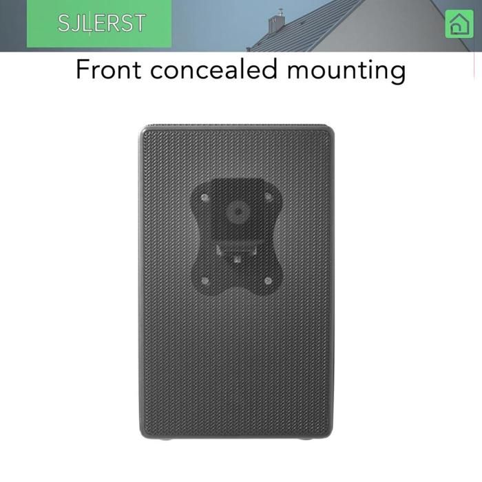 YUM Support Mural En Métal Pour Enceintes Arrière Samsung SWA 9500S XZ