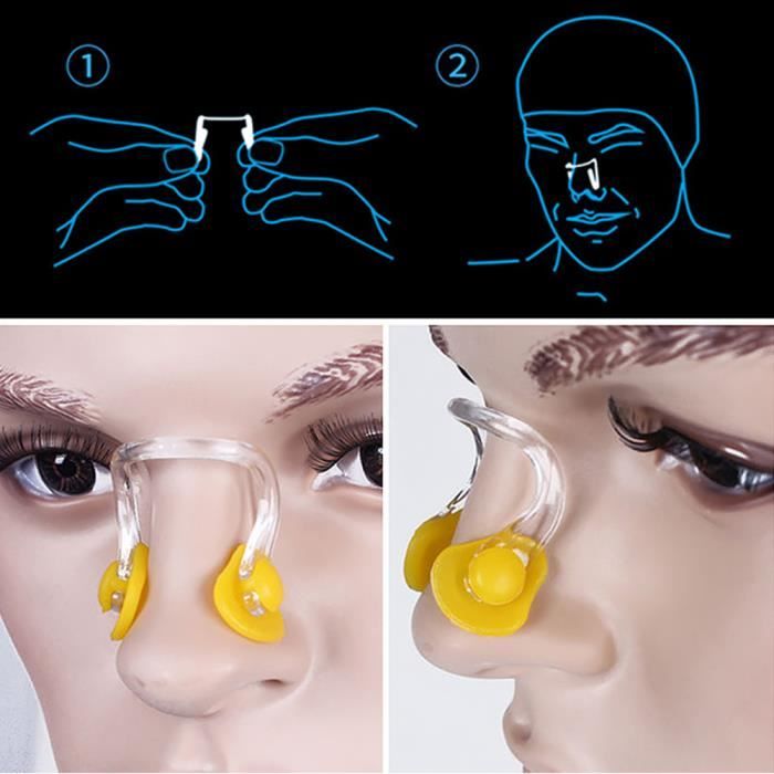 YDRCESMI Pince-Nez de plongée réglable en Alliage d'aluminium