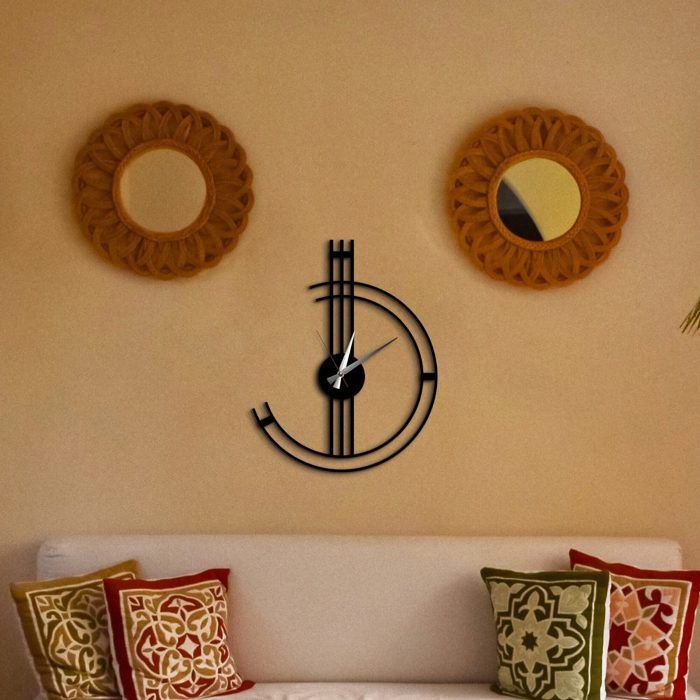 Warminn Horloge Murale DIY 3D Sans Cadre Chiffres Romains Miroir Autocollant Art Décoration d'Intérieur Bricolage Grande Warminn Horloge Murale DIY 3D Sans Cadre Chiffres Romains Miroir Autocollant Art Décoration d'Intérieur Bricolage Grande
