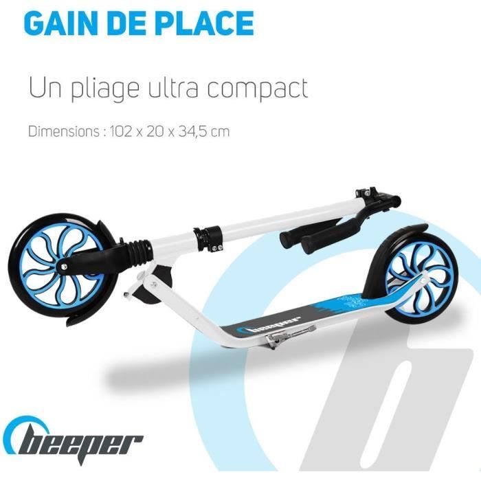 Trottinette Beeper Ado & Adulte - Confort & Sécurité à 47,93