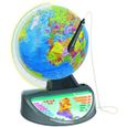 Clementoni jeu d'apprentissage globe terrestre interactif 32 x 43 cm bleu-0