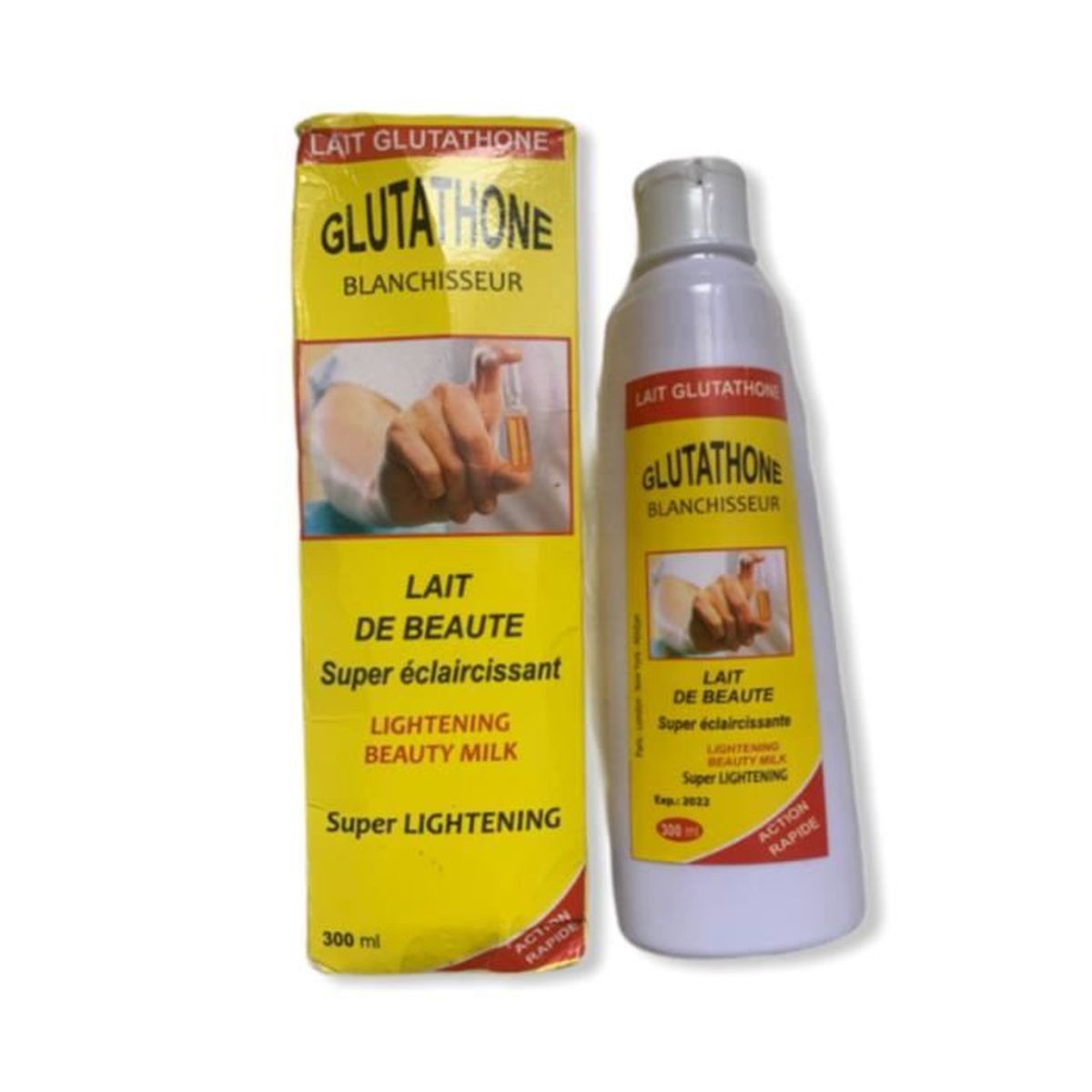 lait glutathione blanchisseur avis Glutathone Blanchiseur + Glutathione Serum