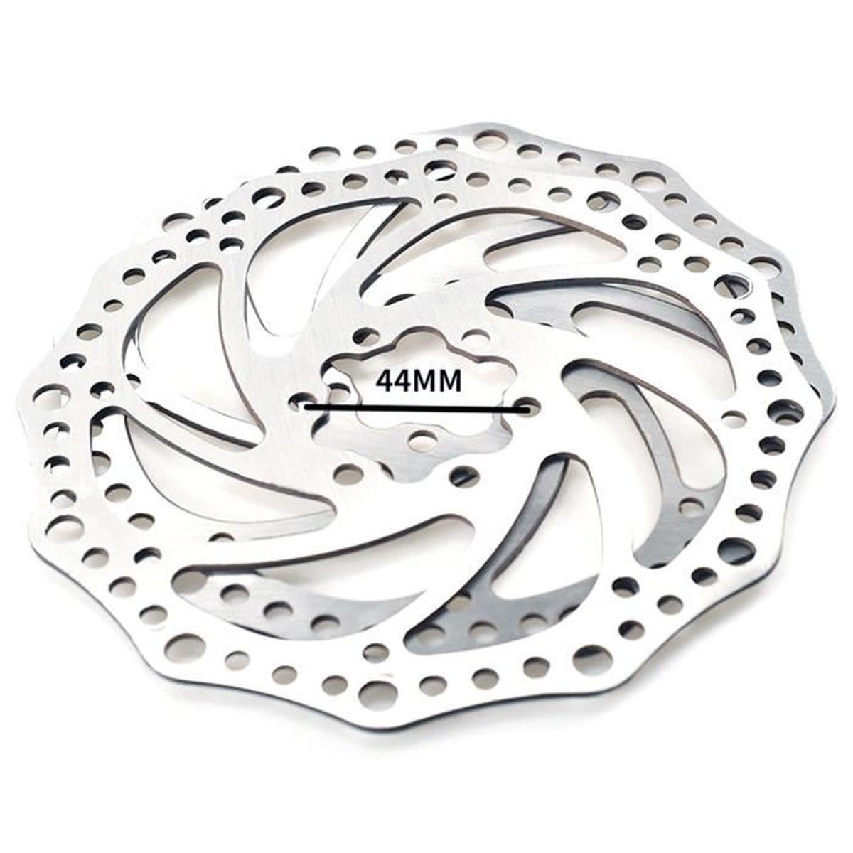 Disques De Frein VTT 160mm - Lot 2 Disques Frein à Disque Avant Arrière Acier, Compatible Vélo Montagne