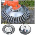 Brosse de Débroussailleuse à Gazon - MARSEE - 200x25.4mm - Métallique - Désherbage - 0,84 kg