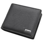 Portefeuille Homme Cuir Véritable Noir - TSINCHIN - Poche Monnaie, Carte Identité Française, 8 Cartes Crédit