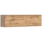 HUCOCO NORSOS - Armoire murale style moderne salle à manger/salon - 135x37x31 - 1 porte - Marron 135x31x37