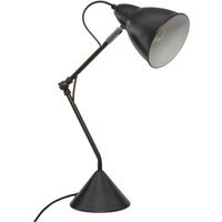 Lampe de bureau en métal - E27 - 25 W - H. 62 cm -
