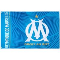Drapeau logo supporter OM - Collection officielle Olympique de Marseille