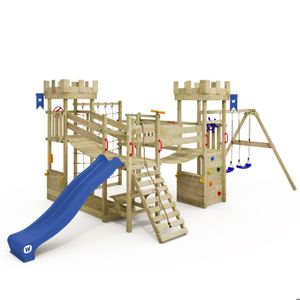 STATION DE JEUX WICKEY Aire de jeux Portique bois Smart Arch avec 