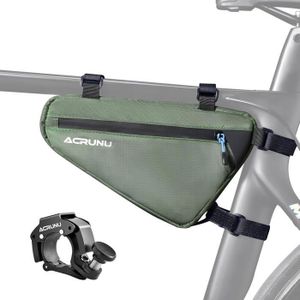Sacoche De Selle Vincita Nova – 5,5 L, Pour Vélo Pliant, Tissu 600 D Imperméable, Ouverture Large, Sangle Réfléchissante