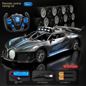 VEHICULE RADIOCOMMANDE Bleu - Voitures RC Drift Mini GTR pour enfants et adultes, véhicule tout-terrain, jouets Goyard, radio 2.4G,