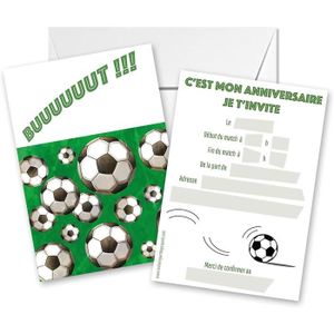 Carte Invitation Foot Cdiscount