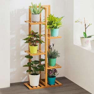 Etag/ère /à Fleurs /Étag/ère Echelle Escalier en Bois /Étag/ère de Jardin /Étag/ère de Porte-Fleurs /à 3 Niveaux Pr/ésentoir pour Jardin Balcon Terrasse Meuble de Rangement