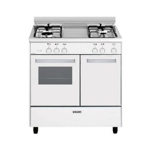 CUISINIÈRE - PIANO Cuisinière Butanette GLEM GA 85 PMWH - Blanc - Fou