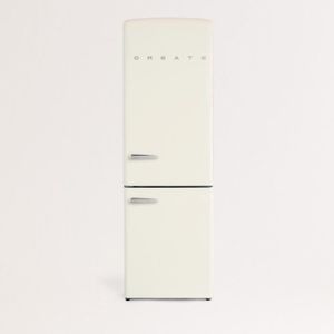 RÉFRIGÉRATEUR CLASSIQUE CREATE - Réfrigérateur combiné de style rétro 330L
