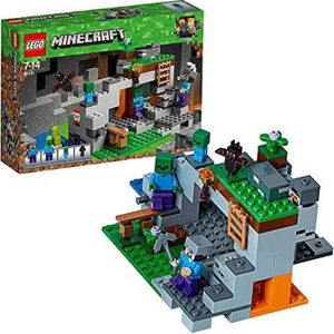 ASSEMBLAGE CONSTRUCTION LEGO Minecraft - La grotte du zombie - 21141 - Jeu