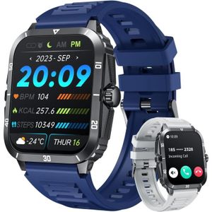 MONTRE CONNECTÉE Montre Connectée Homme Sport Smartwatch: Blue Mont