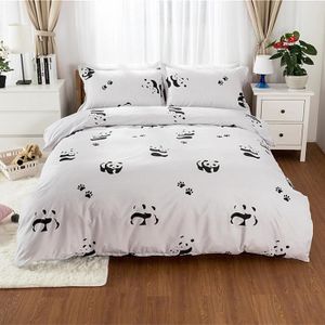 Housse de couette 1 personne panda - Achat / Vente pas cher