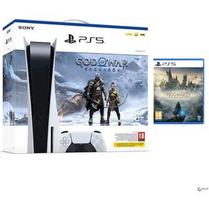 CONSOLE PLAYSTATION 5 Pack console PlayStation 5 God of War Ragnarok + Hogwarts Legacy : L'Héritage de Poudlard PS5