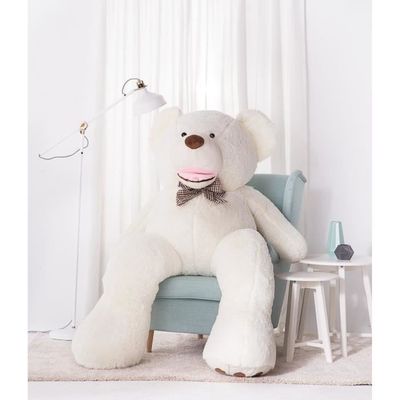 DEAR BEAR Peluche Coniglio Gigante XXL 160 Cm – Morbido E Soffice, Colore Beige, Regalo Per Bambini E Adulti