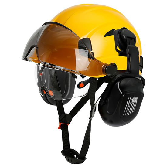 Casque De Protection Urbain T'nb Avec Visière Anti-buée Et Cache-oreilles Amovibles - Norme CE EN1078