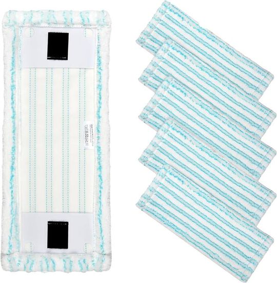 Lot De 4 Serpillères En Microfibre De Rechange Pour Aspirateur