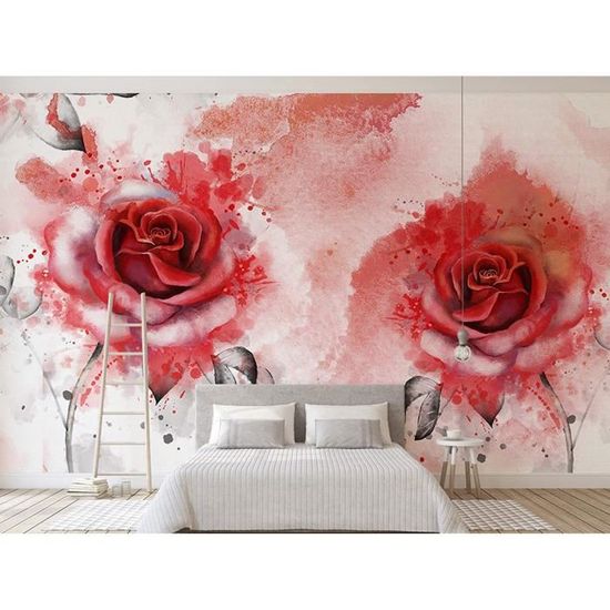 3D Feu Rouge AJ311 Affaires Fond d'écran Mur Peintures Murales