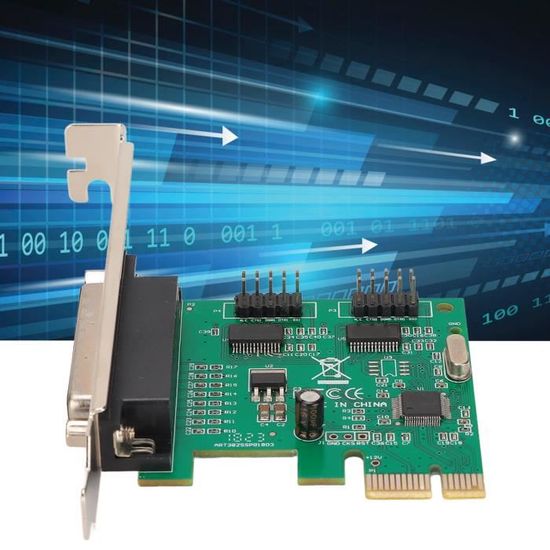 NS07174-Adaptateur de carte d'extension SATA PCIe. 2-4-6 ports SATA III