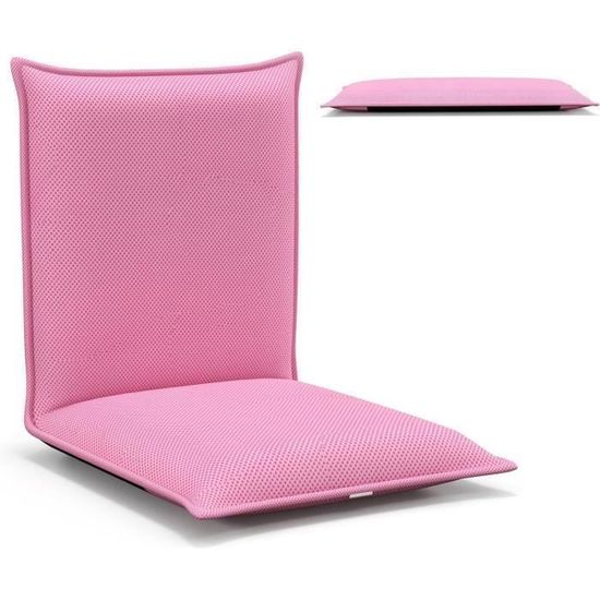 Chaise De Sol Pliante Avec 6 Positions Réglables, Fauteuil Convertible Paresseux Inclinable Rembourre Eponge 98 44 7cm Marron 92598417