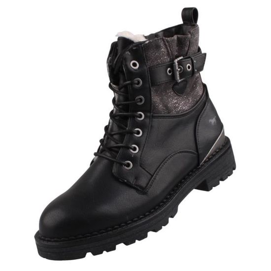 Bottines mustang femme cheap noir