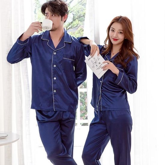 Pyjama assorti homme femme clearance